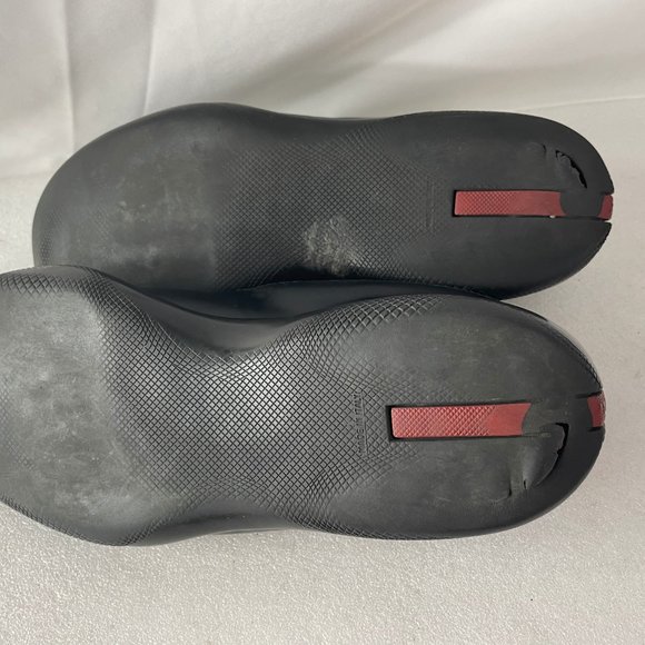 Prada Black Leather Loafers - Picture 9 of 10